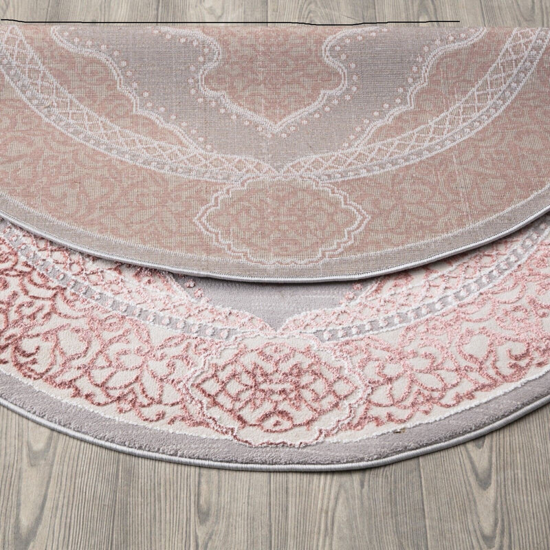 Borach Floral Area Rug, Round 120cm
