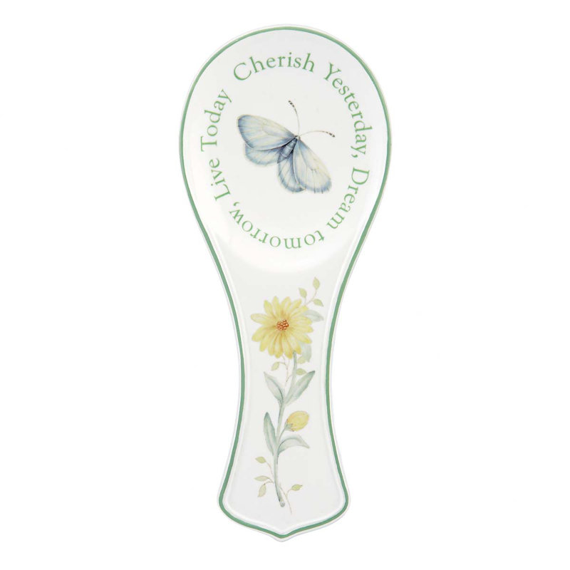 Butterfly Meadow Sentiment Spoon Rest