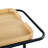 Maner Wood 2 Shelf Bar Cart-711091559