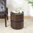 Round Side Table With Double - Layer Structure, Smooth Rounded Edges, Easy To Clean 、、