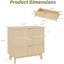 80cm W 3 - Drawer Chest of Drawers