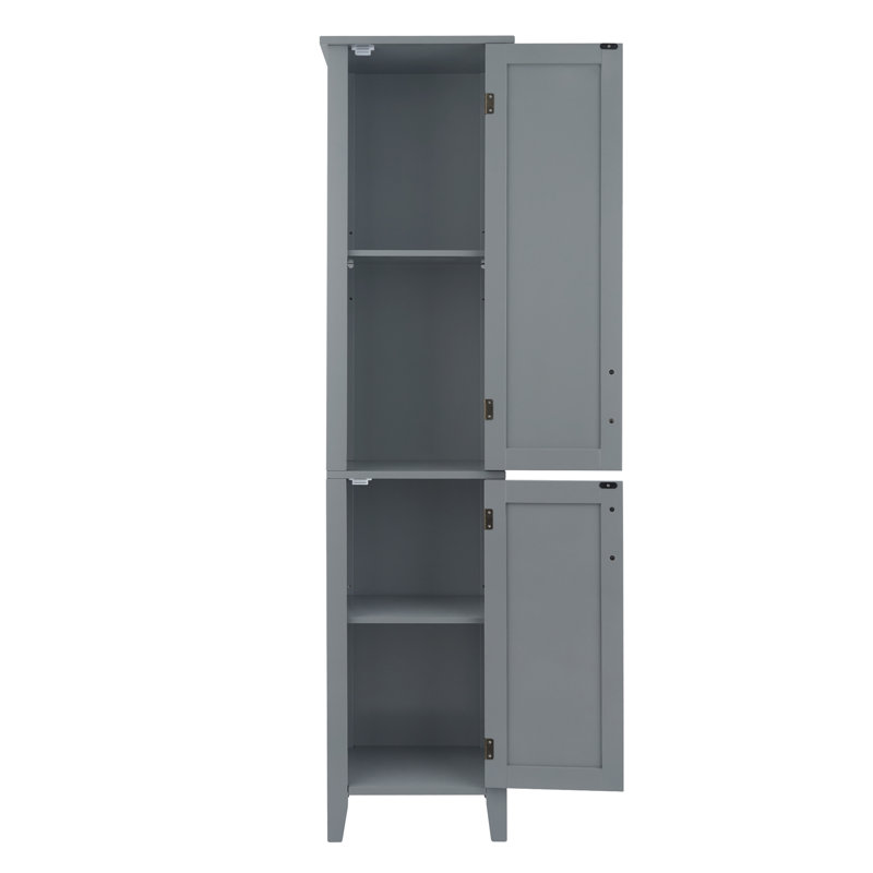 Nels Freestanding Linen Cabinet