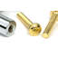Polished Nickel Half Brompton Pull Handle - Large-87096623-87096627
