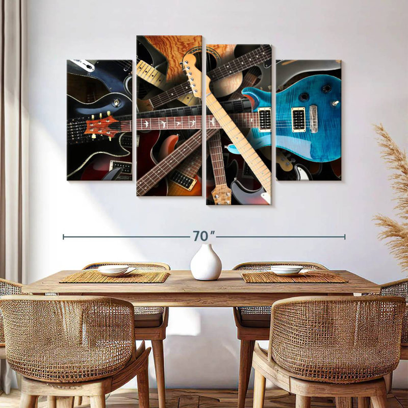 Collection de guitares