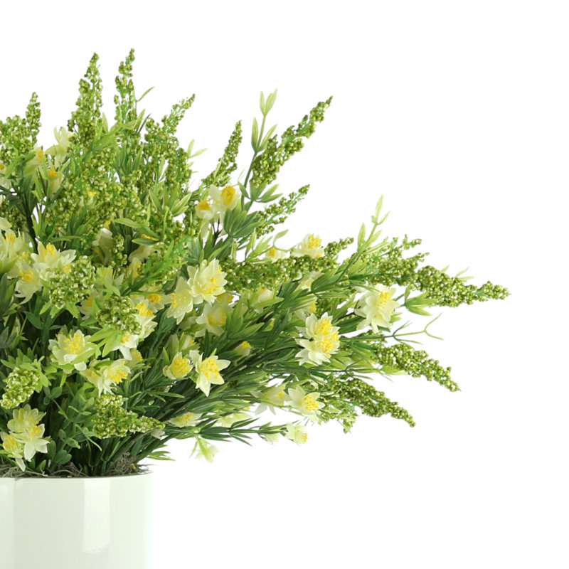 Wild Floral Arrangement in a Pot