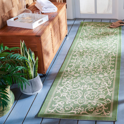 Galena Performance Floral Indoor/Outdoor Area Rug