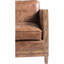 Sherly 72" Genuine Leather Square Arm Sofa