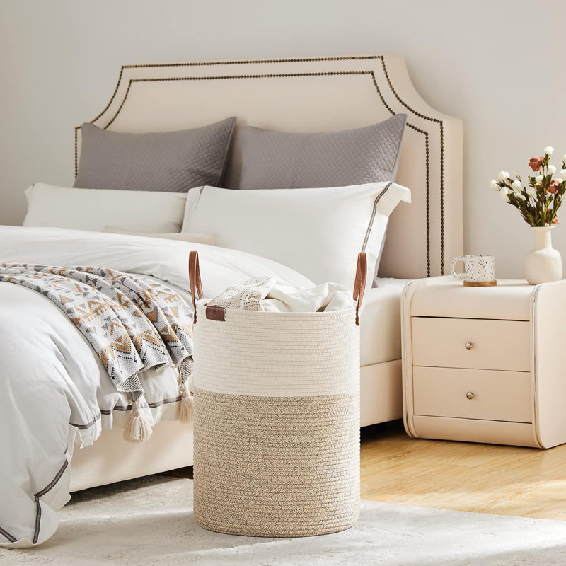 Fabric Laundry Hamper with Handles