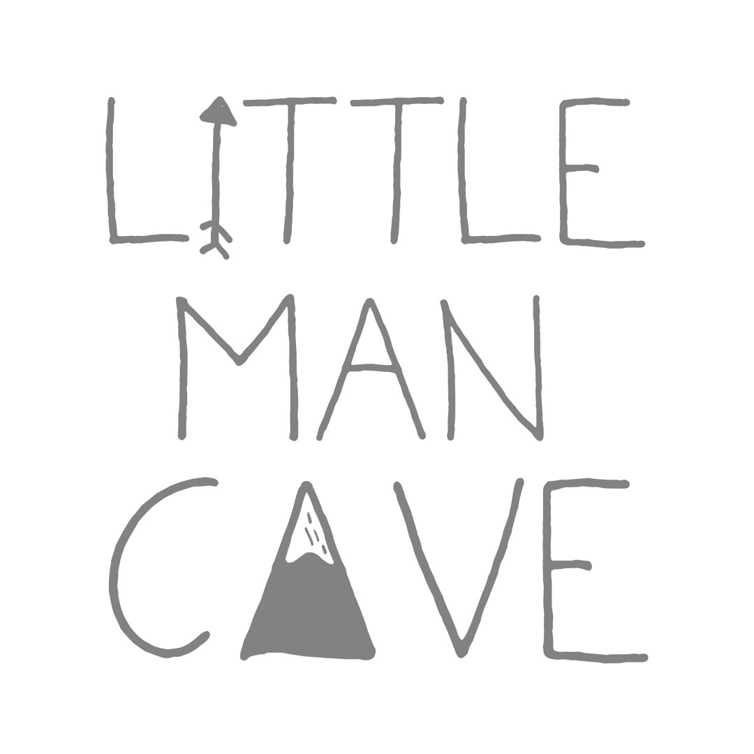 Little Man Cave - Wrapped Canvas Print