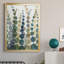 «Pompom Botanical I», toile encadrée de qualité supérieure - prête à être accrochée-1012913305-1012913285