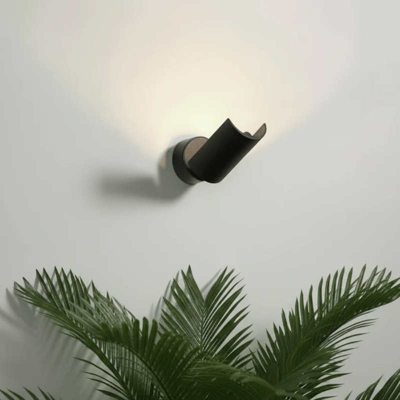 UltraBeam Black Indoor LED Wall Uplighter 3 Watt LED 300 Lumen
