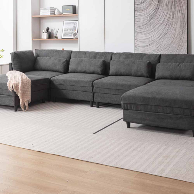 Godehard 144,48 po, Polyester gris foncé