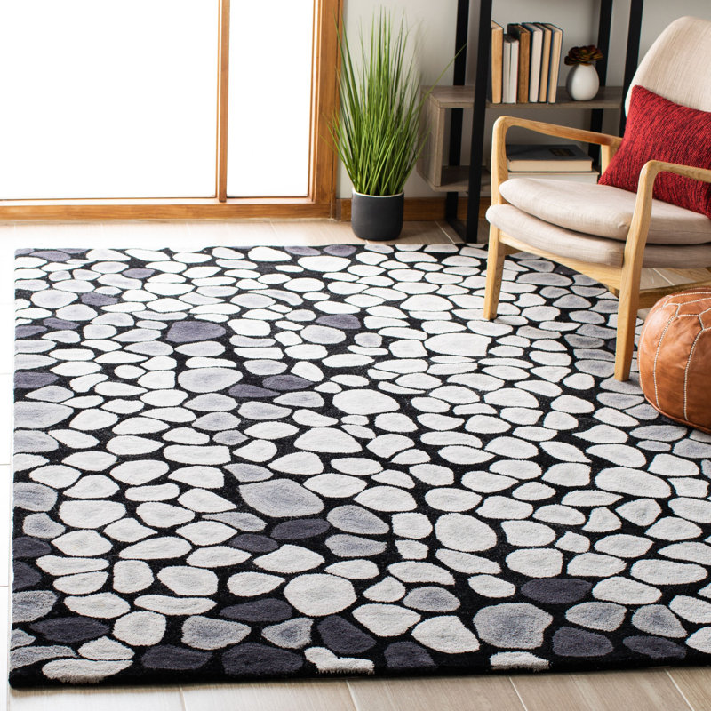 Tapis en laine touffeté à la main Kurland Soho, Rectangle 5 pi x 8 pi