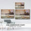 Toile tendue avec châssis Monet - 553MONET-92492223-92492227