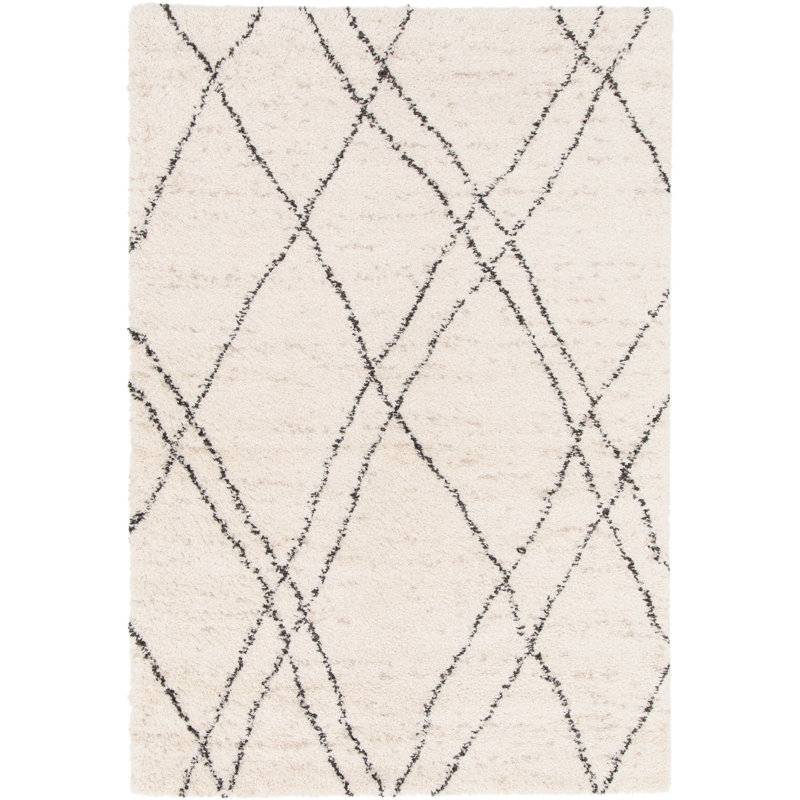 Urgeon Shag Area Rug, Rectangle 160cm x 230cm