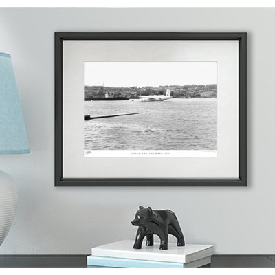 Cowes, A Flying Boat C1955 - Single Picture Frame Print