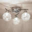 Louth Glass Semi Flush Mount-26144260