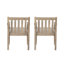 Chaise de salle à manger Amina (ensemble de 2)