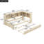 Lit de jour simple avec couchette, armoires de rangement et ports USB-1808519372