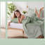 Ensembles de literie en velours de luxe pour lit simple TG, style matelassé à losanges pour la maison
