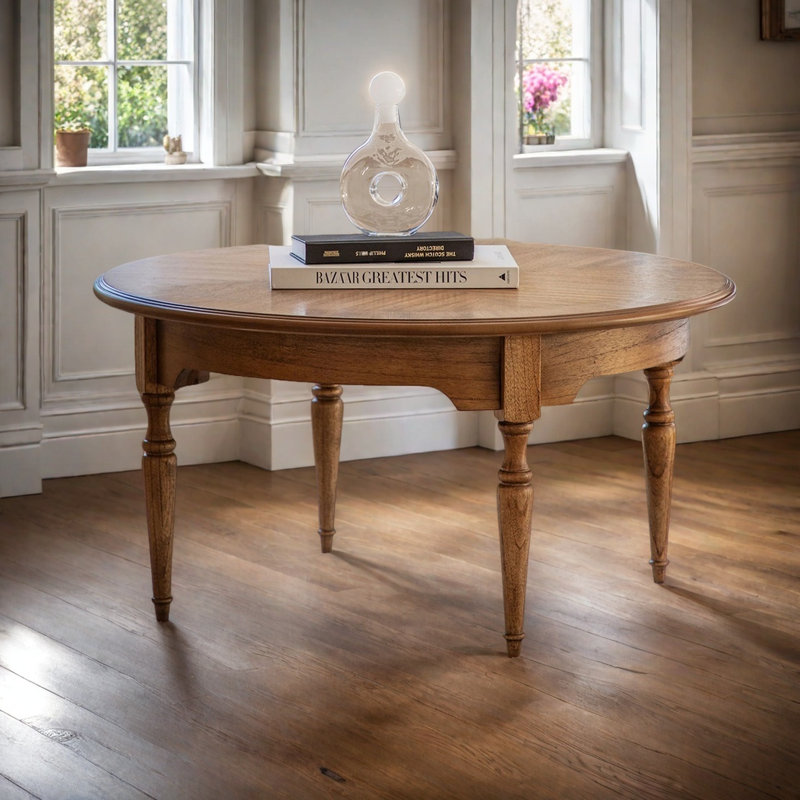 Table basse American Vintage, Brun