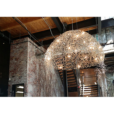 Stoffel 20-Light Single Dome Pendant