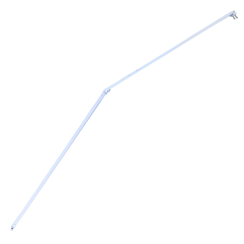 White Aluminum Retractable Awning Replacement Right Arm