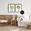 Ensemble de cadres flottants 2 pièces Sunny Day Sunflowers, design par Livi Finn-2114644885-2114644884