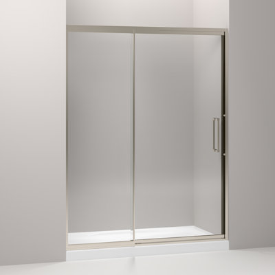 Lattis 60" x 76" Pivot Shower Door with CleanCoat® Technology