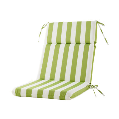 Outdoor/Indoor High Back Patio Chair Cushion, 1 Count
