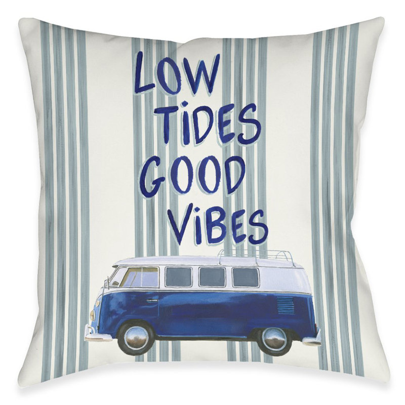  Coussin décoratif Good Vibes, Intérieur