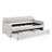 Upholstery Daybed With Erectable Trundle And USB Charging-679908657