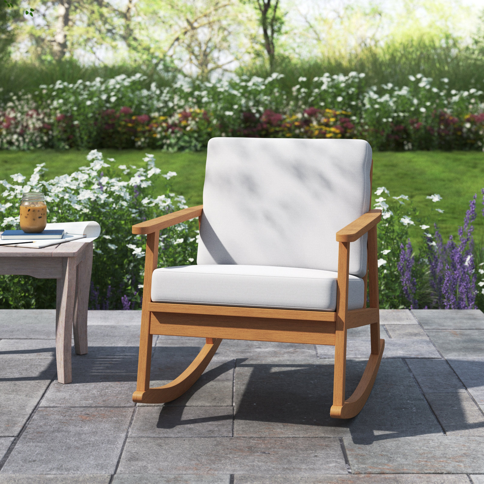 Wayfair outdoor rocking online chair cushions