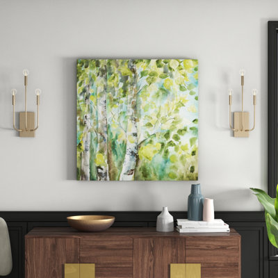 Summer Aspens by Tre Sorelle Studios - Wrapped Canvas Print