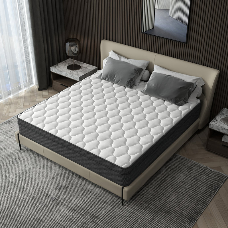 12" Medium Memory Foam Pocket Spring Hybrid Mattress, King