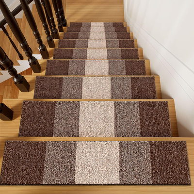 Tapis d'escalier antidérapants 15PCS