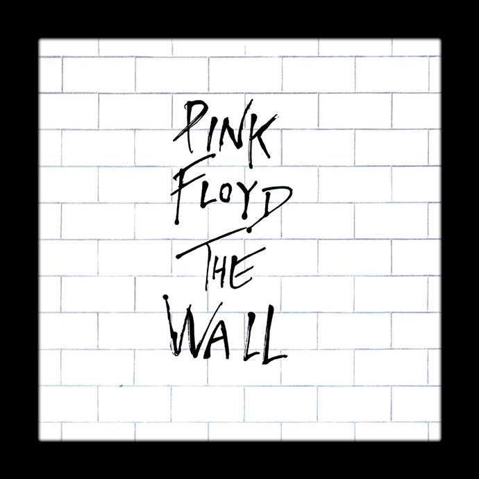 Pink Floyd - The Wall, affiche encadrée 12 x 12