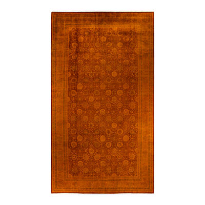 One-of-a-Kind 17' 1" x 9' 4" 2000s Rectangle Wool Area Rug in Yellow
