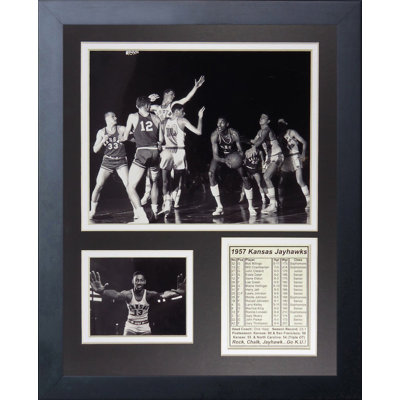 1957 Kansas Jayhawks Framed Memorabilia