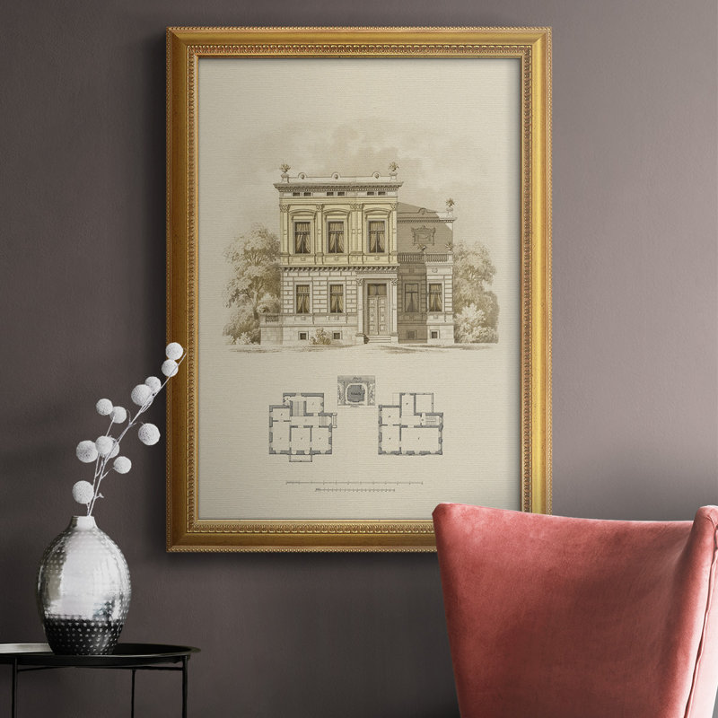 " Estate And Plan III ", 20" H x 16" W x 2.5" D