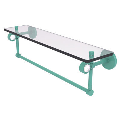 Tablette flottante avec barre à serviettes Clearview