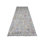 Tapis de couloir oriental 4 pi 5 po x 10 pi en laine verte à motif trame Oushak Angora