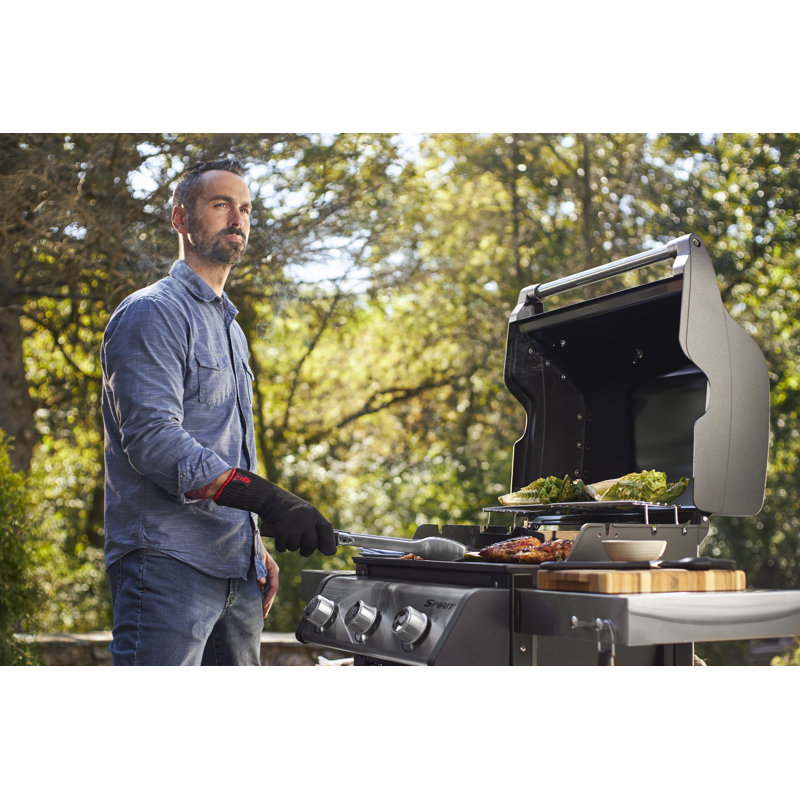 Weber Spirit E-315, Black, Liquid Propane