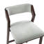 Tabouret de bar rembourré en velours blanc Patricia-111807614-111807621