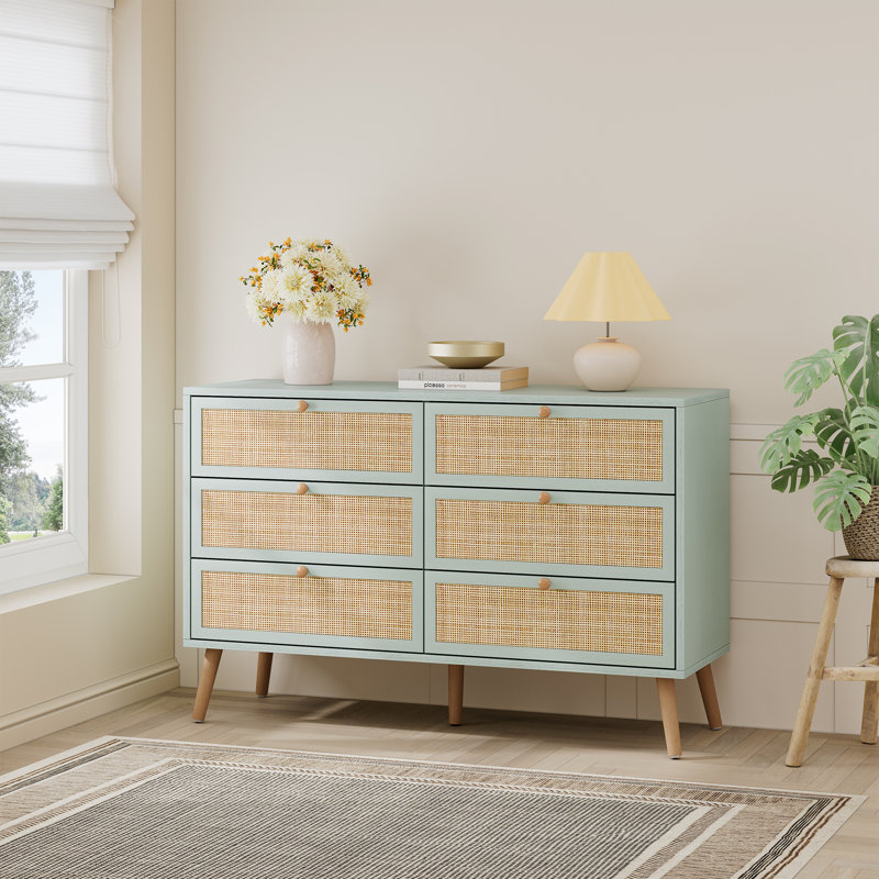 Commode 6 tiroirs Boho