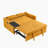 Versatile Transformable Sofa with Movable Tabletop and USB Ports for Relaxation-1354216858-1354216857