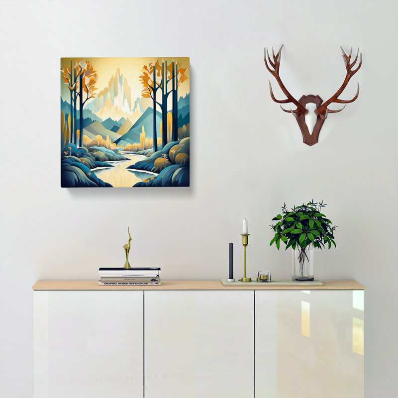 Print, 35cm H x 35cm W x 3cm D