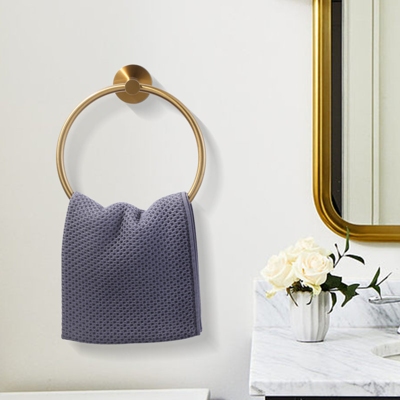 Ensemble de quincaillerie de salle de bain en acier inoxydable, Brushed Gold