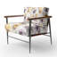 Chaise d'appoint florale - Fauteuil pastel Pansy Harmony-1571292496
