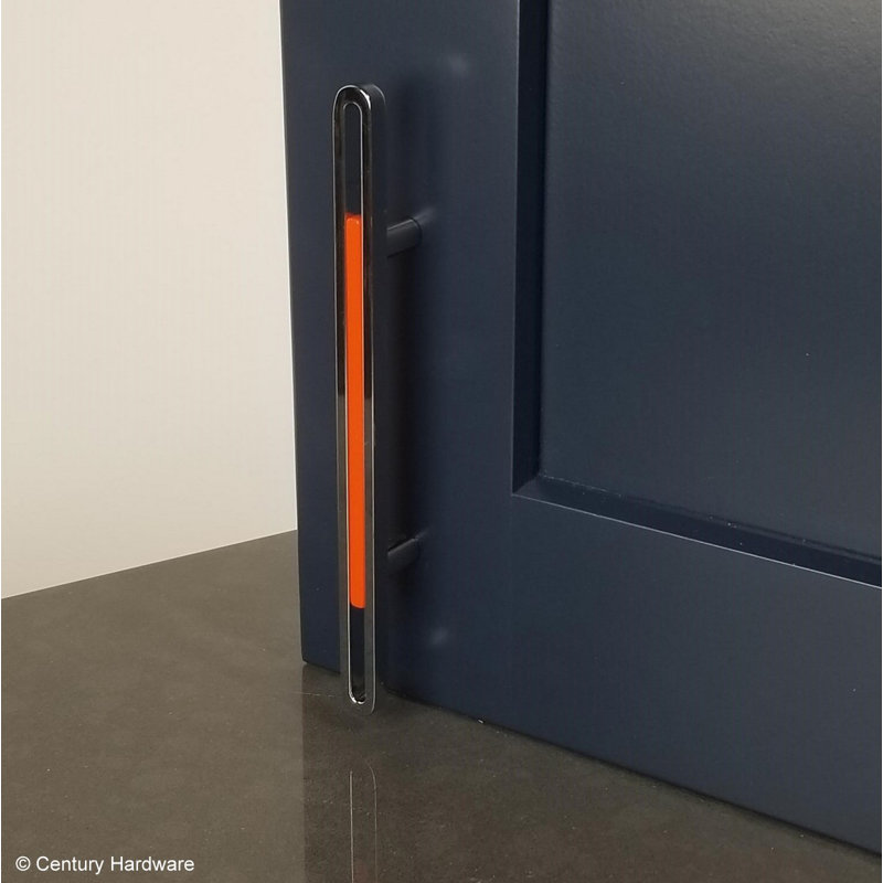 poignée barre 3 3/4 po Neon, Orange